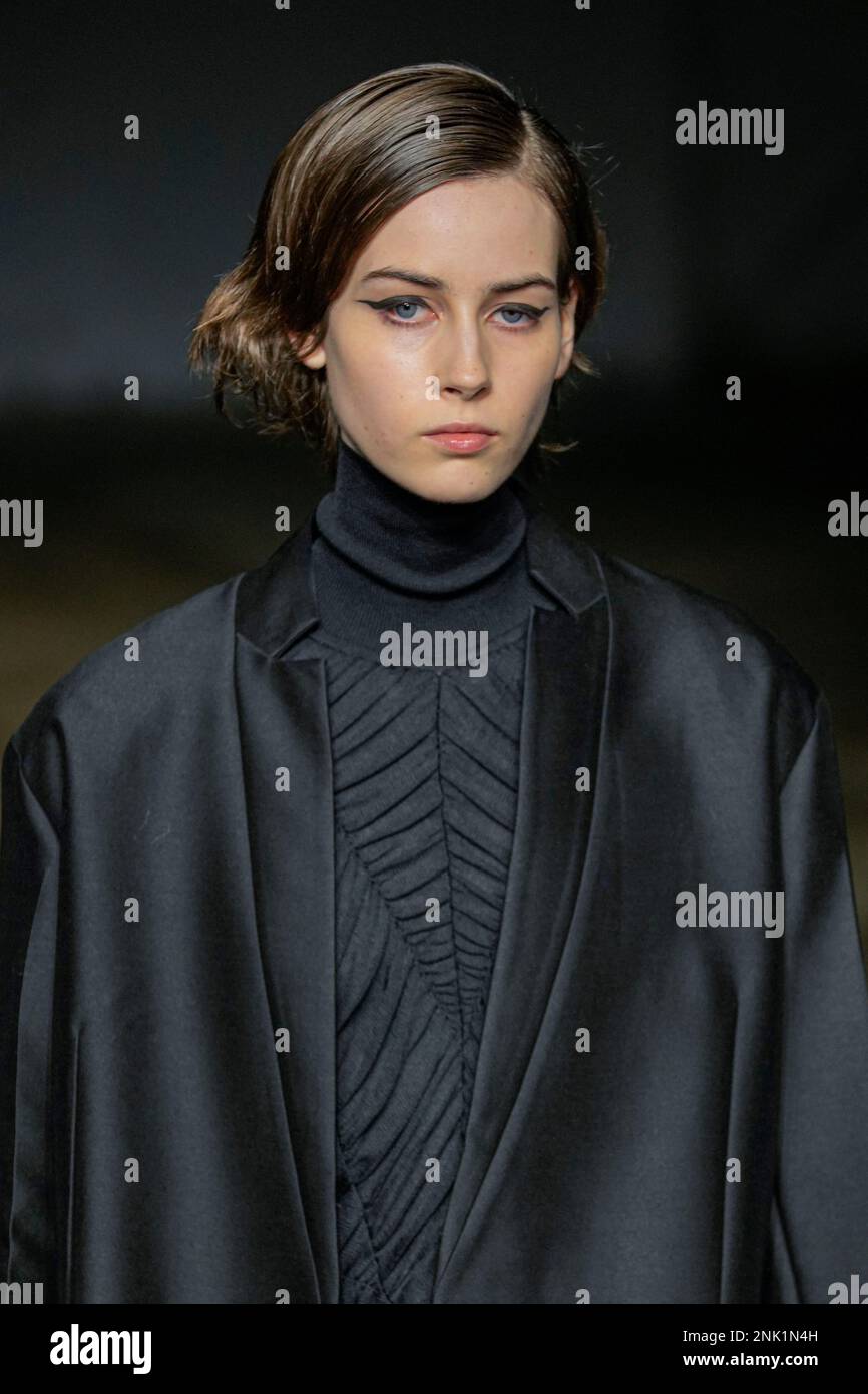 Milan, Italy. 23rd Feb, 2023. Milan, Milan Fashion Week, fall winter