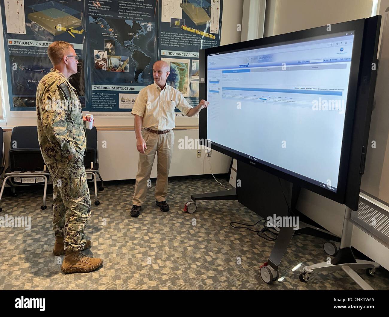 STENNIS SPACE CENTER, Miss.— Rear Admiral Ron Piret, commander, Naval