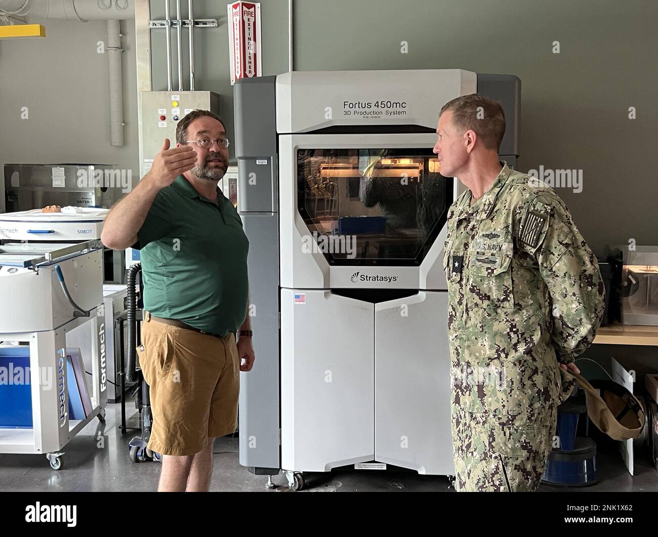 STENNIS SPACE CENTER, Miss.— Rear Admiral Ron Piret, commander, Naval