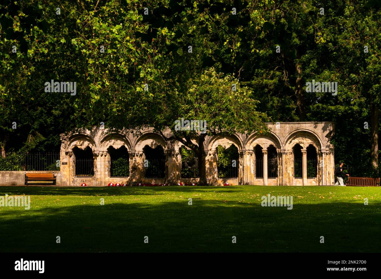 Kohima War Memorial in York, England, dedicated to 1,400 Allied