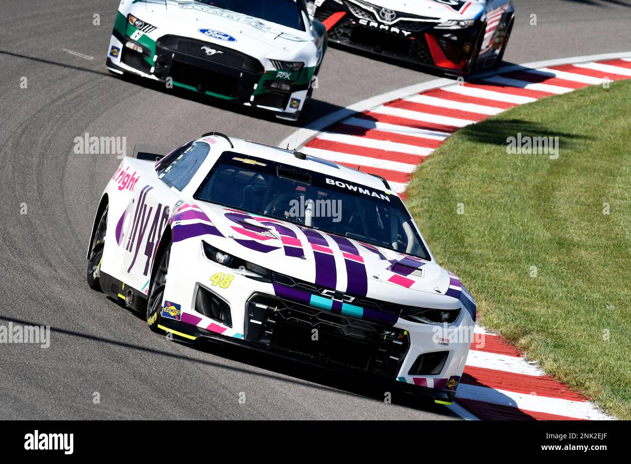 MADISON, IL JUNE 03 Alex Bowman (48) Hendrick Motorsports NextGen