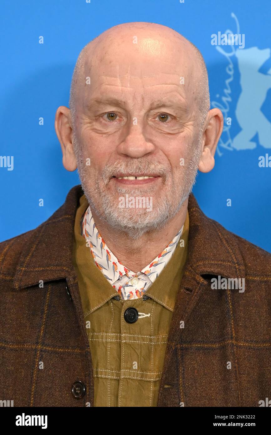 John Malkovich attends the photo call for 'Seneca' during the 73rd Berlin Film Festival at the Grand Hyatt Hotel. 20th February 2023 © Paul Treadway Stock Photo