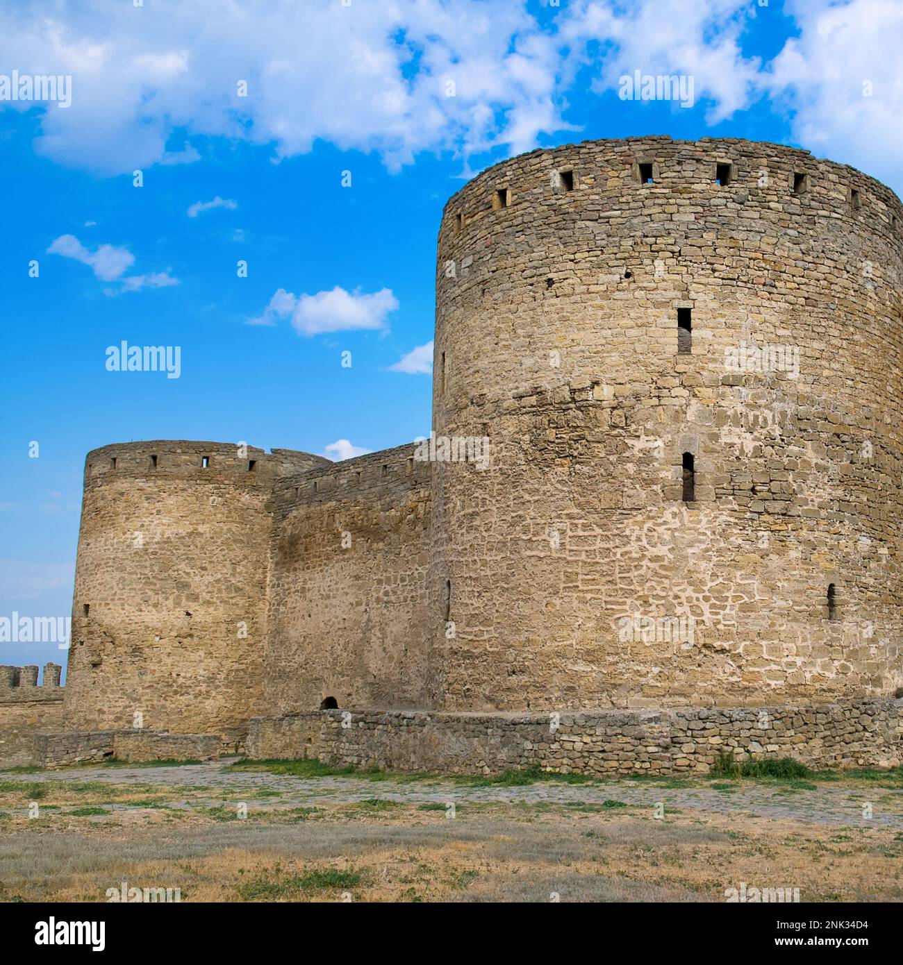 Premium Photo  Akkerman fortress medieval castle near the sea stronghold  in ukraine ruins of the citadel of the bilhoroddnistrovskyi fortress  ukraine one of the largest fortresses in eastern europe