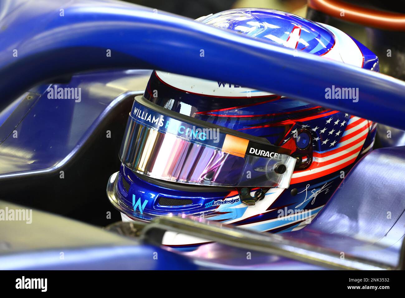 Williams F1 Testing Alexander Albon (THA) Williams Racing FW45. 23.02.2023. Formula 1 ...