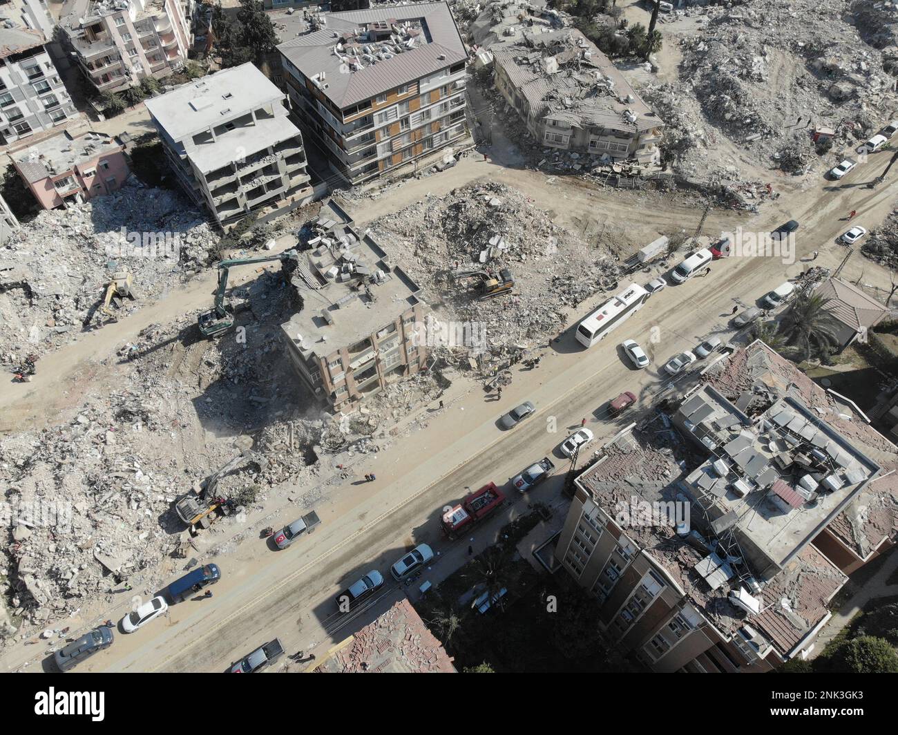 Antakya, Hatay, Turkey Drone Footage February 16th, 2023 Turkey