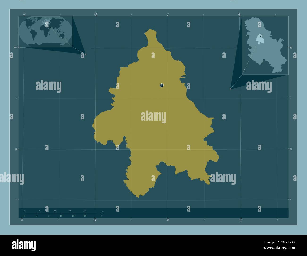 Beograd map hi-res stock photography and images - Alamy