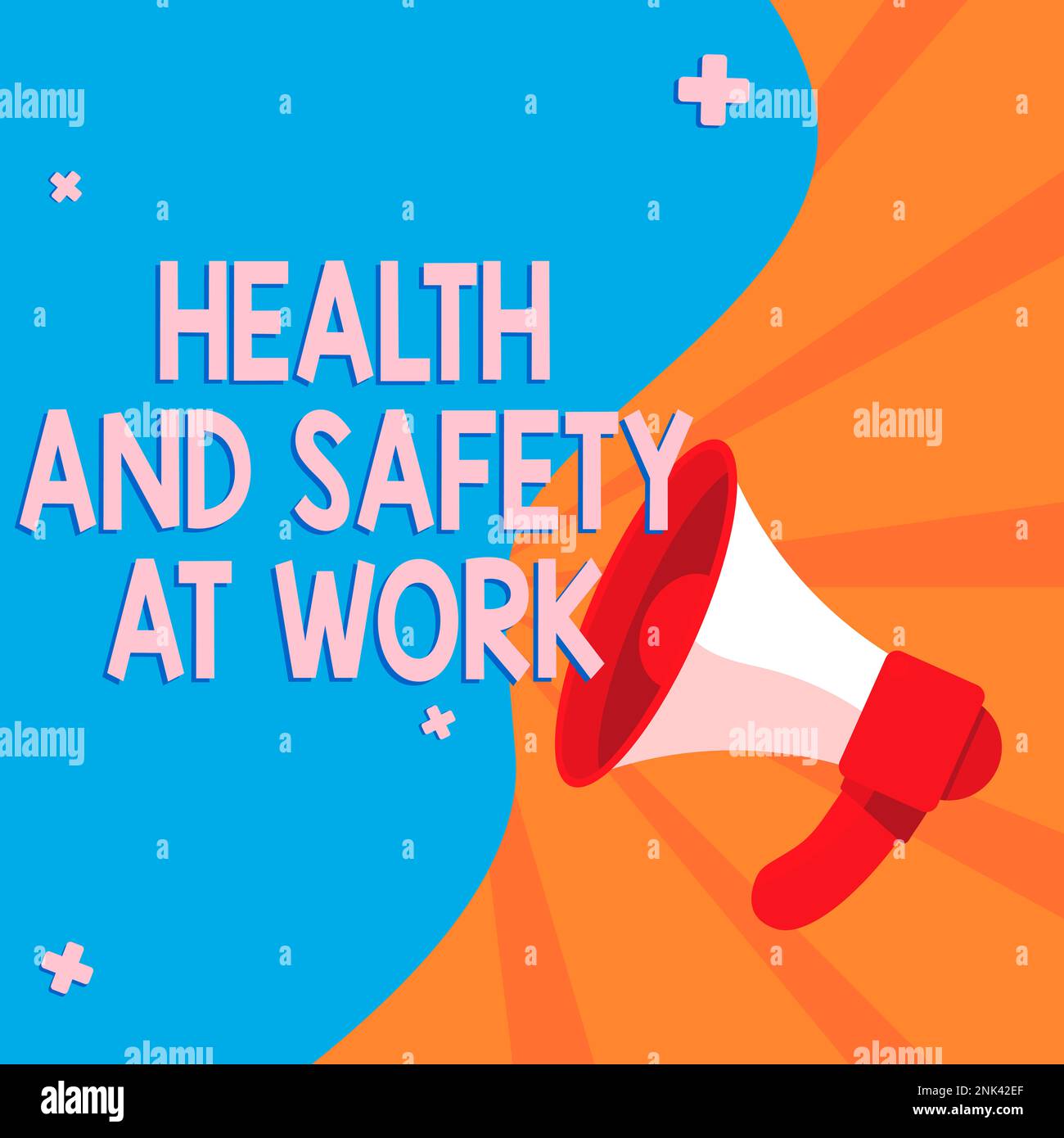 Handwriting text Health And Safety At Work. Business overview Secure