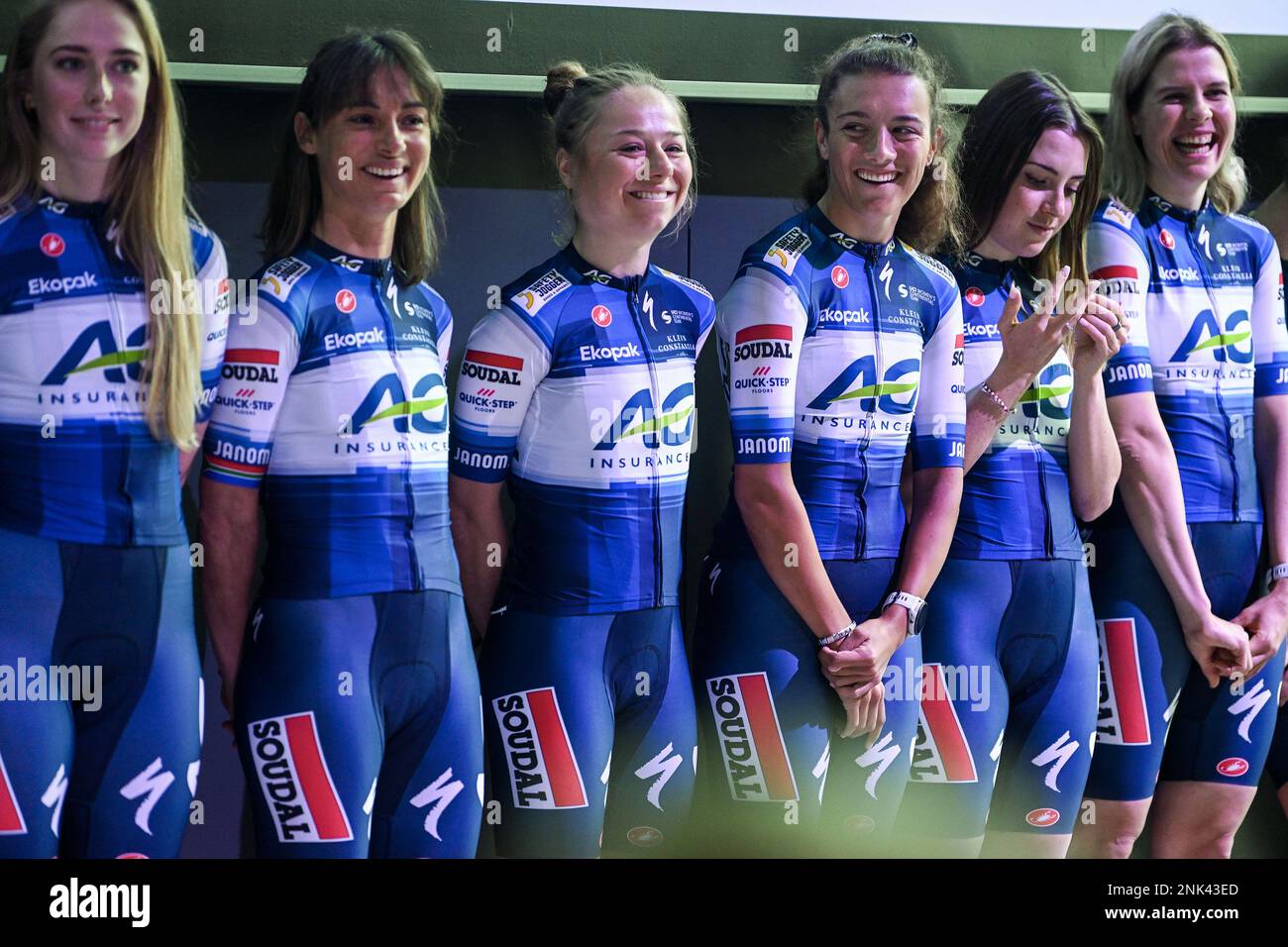 Brussels. 23/02/2023, AG Insurance Soudal QuickStep Justine Ghekiere