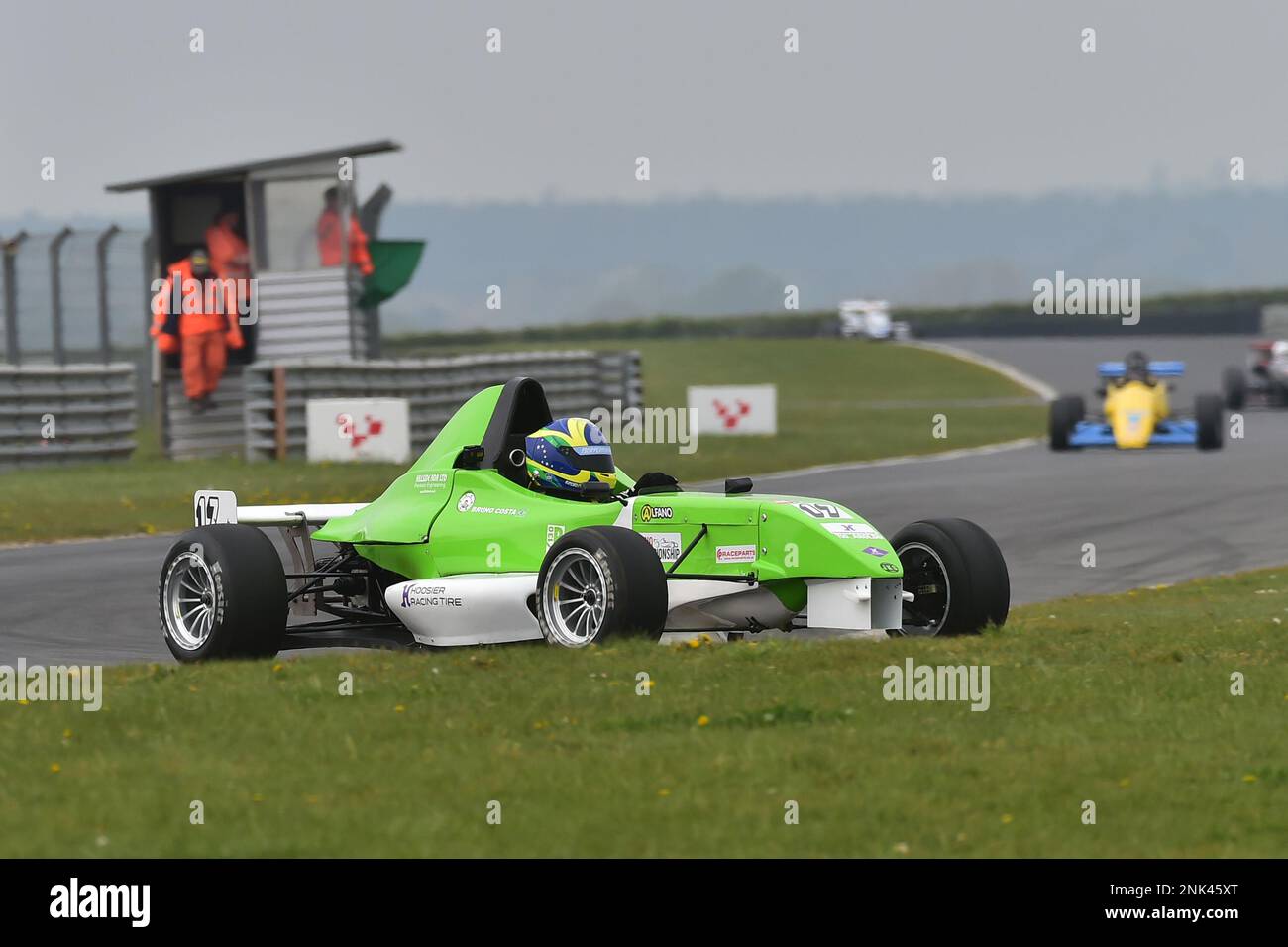 Bruno Costa, JKS 1400, Monoposto Championship Group 1, Monoposto Racing Club, fifteen minutes of racing after a fifteen minute qualifying session, fea Stock Photo