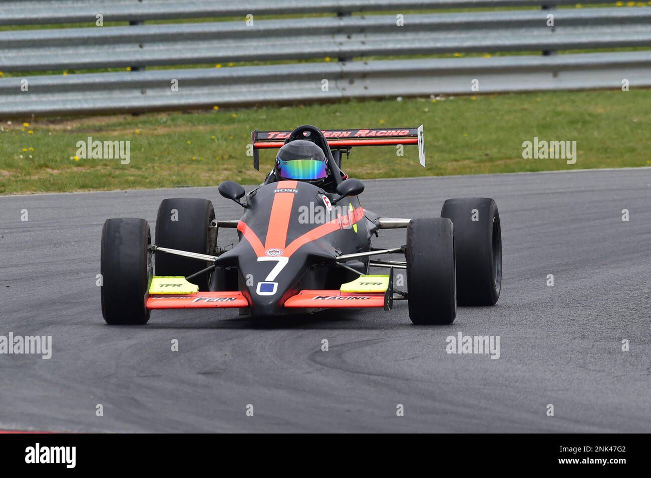 Geoff Fern, Van Diemen RF89, Monoposto Championship Group 1, Monoposto Racing Club, fifteen minutes of racing after a fifteen minute qualifying sessio Stock Photo