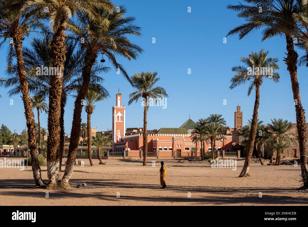 Afrika, Marokko, Südmarokko, Tamegroute, Az-Zāwiya an-Nāṣirīya Stock Photo