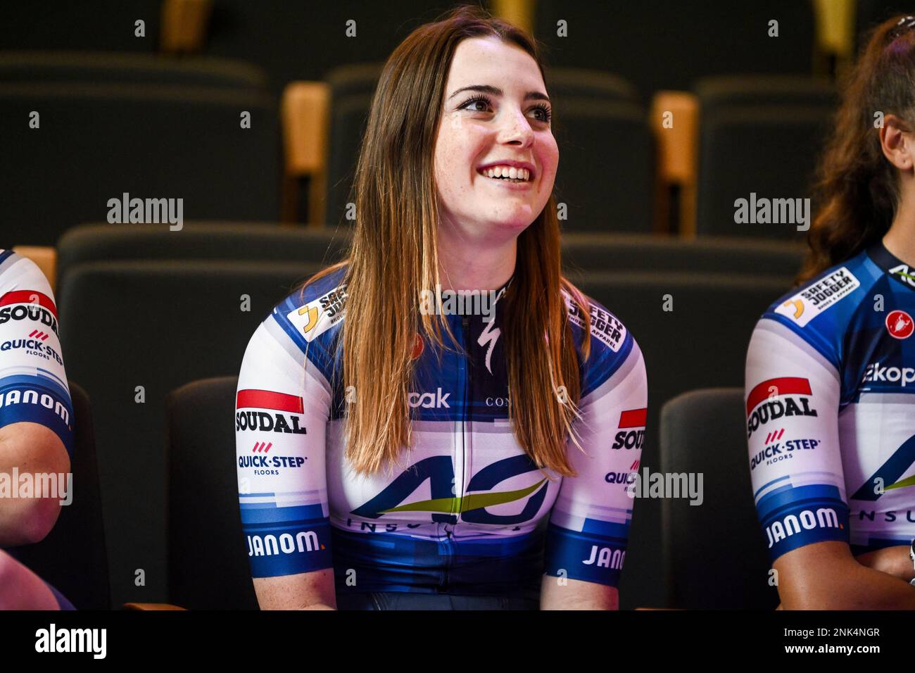 Brussels. 23/02/2023, AG Insurance Soudal QuickStep Gaia Masetti