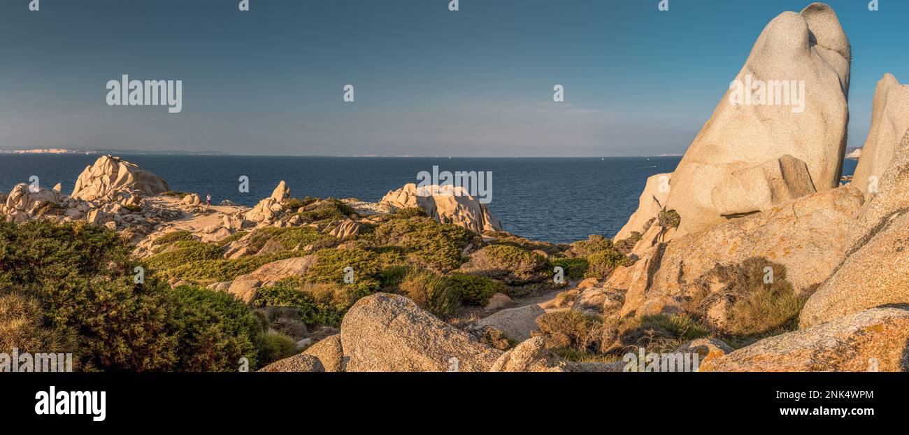 Amazing coast in the north of sardegna Stock Photo