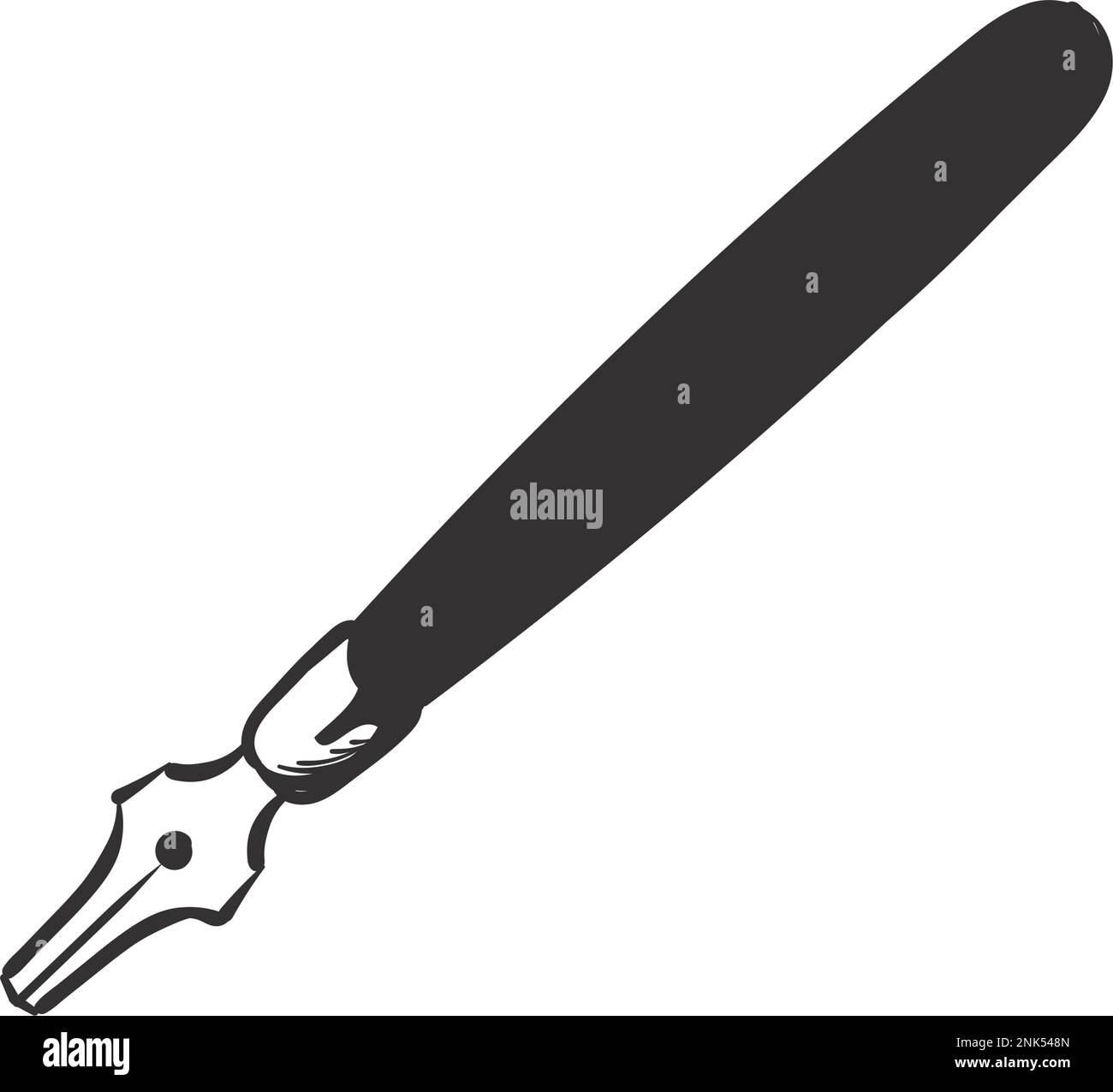 black pen design Stock Vector Image & Art - Alamy