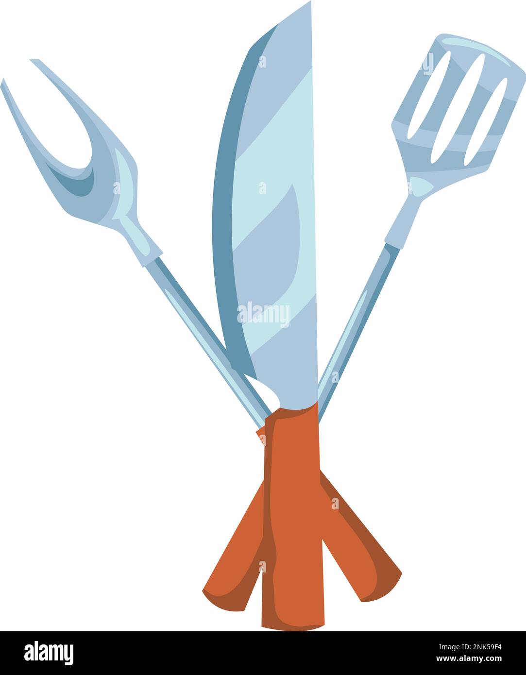 grill utensils design Stock Vector Image & Art Alamy