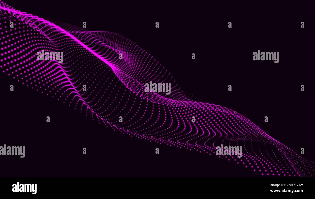 Abstract digital forms background. Trapcode Form Glowing Dots and Lines ...