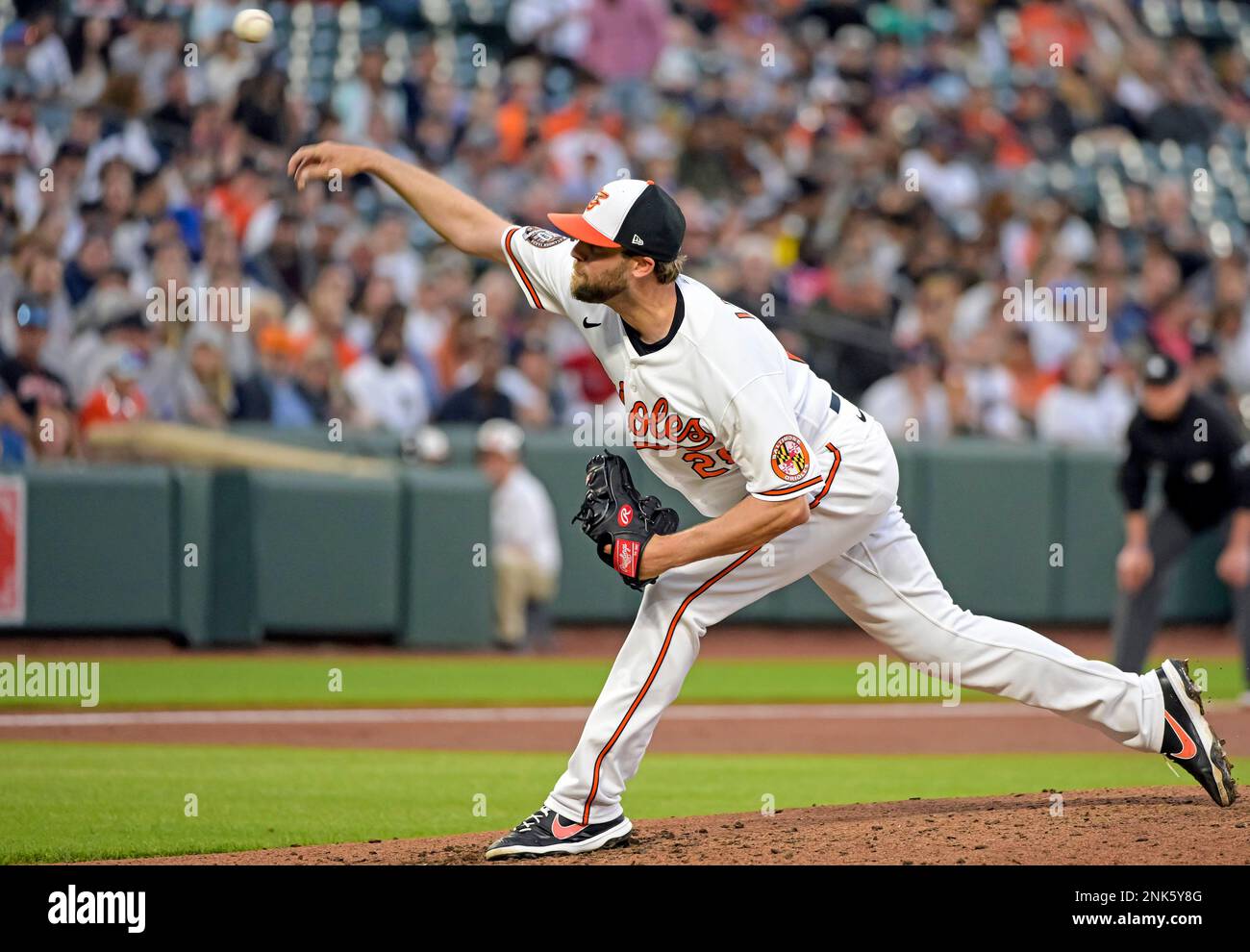 BALTIMORE MD MAY 18 Baltimore Orioles starting pitcher Jordan
