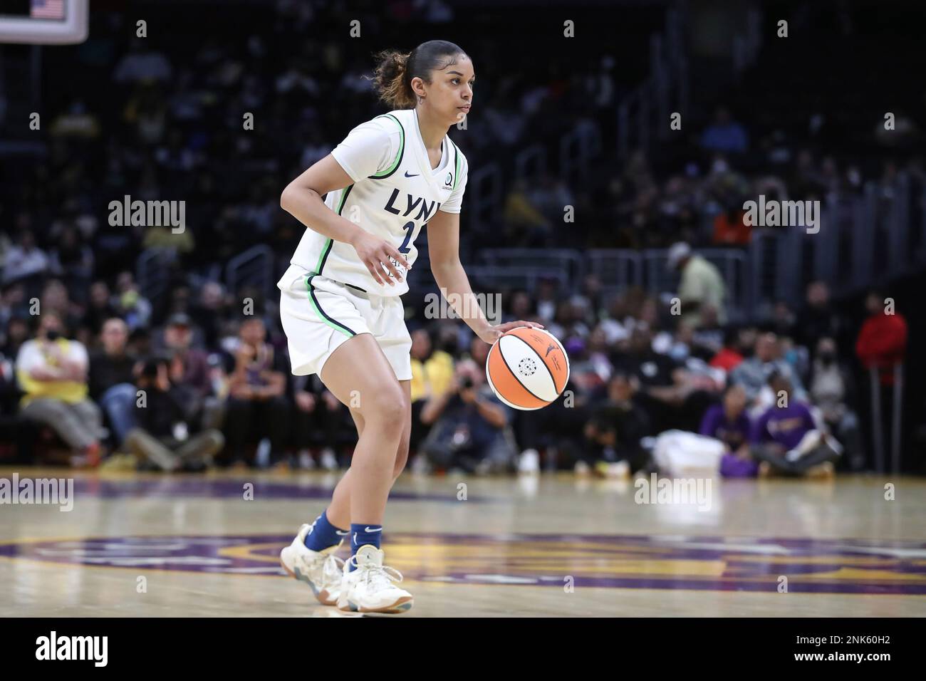 LOS ANGELES, CA MAY 17 Minnesota Lynx guard Evina Westbrook (2