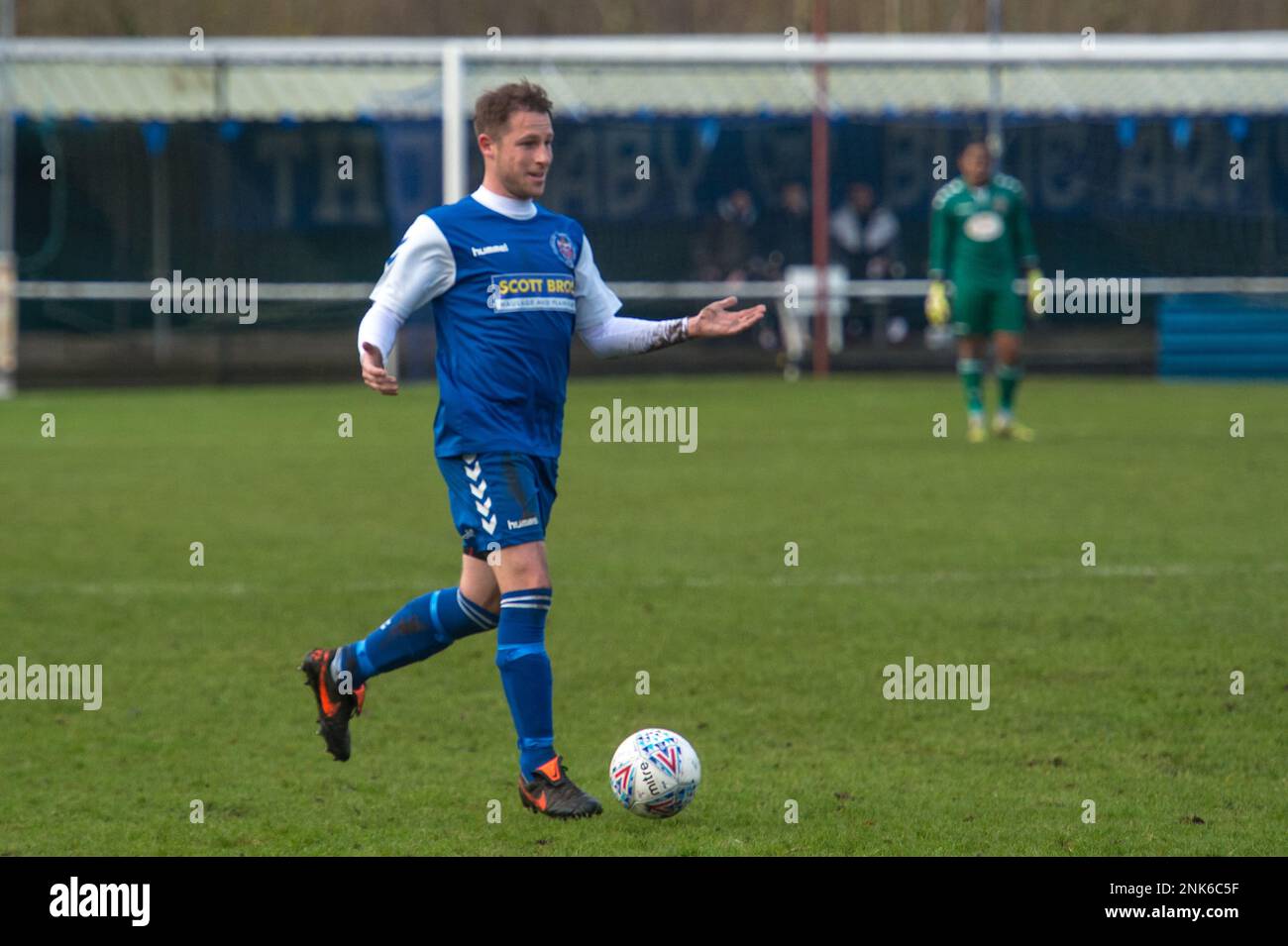 Thornaby, England 27 December 2021. Ebac Northern Football League Division One match between