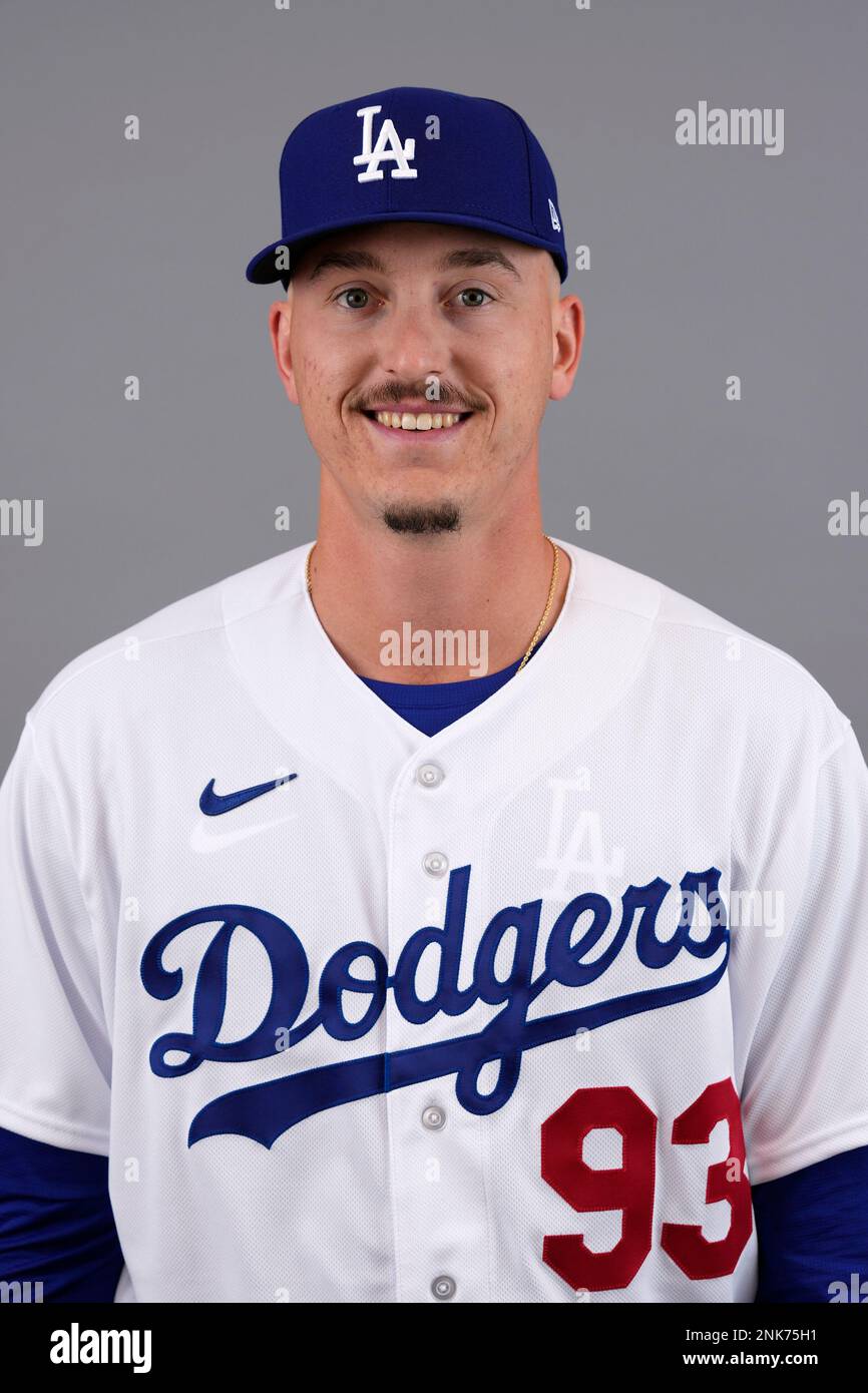 This is a 2023 photo of pitcher Bryan Hudson of the Los Angeles Dodgers