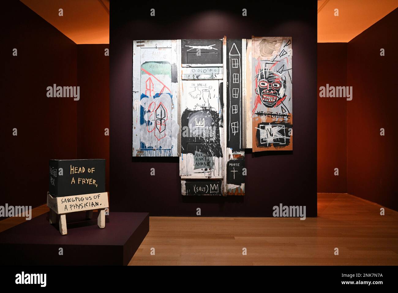 Photo by: NDZ/STAR MAX/IPx 2022 5/9/22 Jean-Michel Basquiat's Portrait