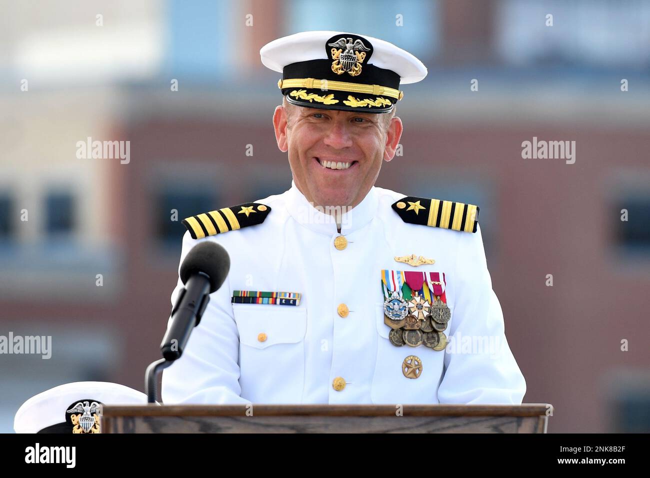 220812-N-GR655-0053 GROTON, Connecticut (August 12, 2022) – Capt ...