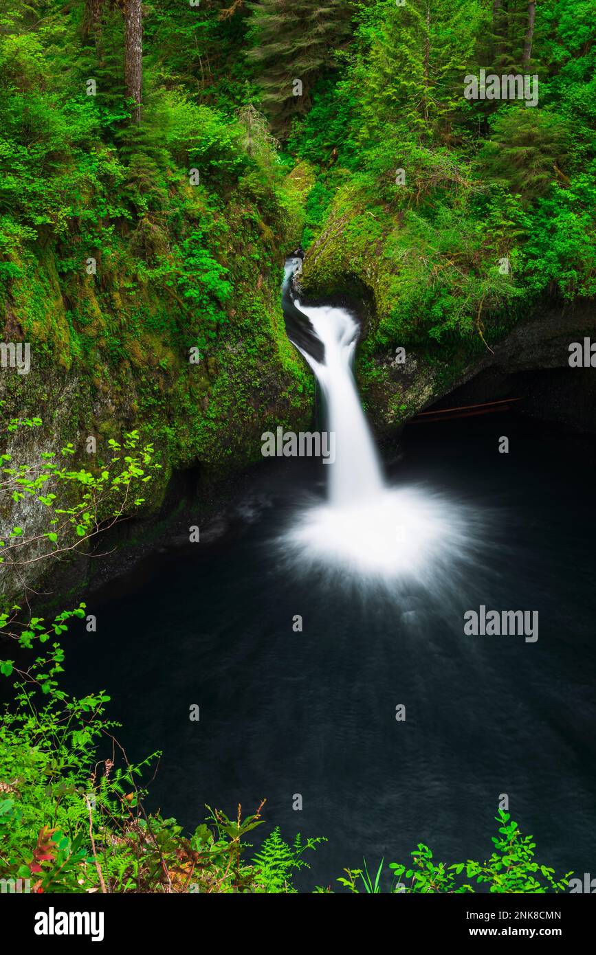 Punch Bowl Falls on Eagle Creek, Columbia River National Scenic