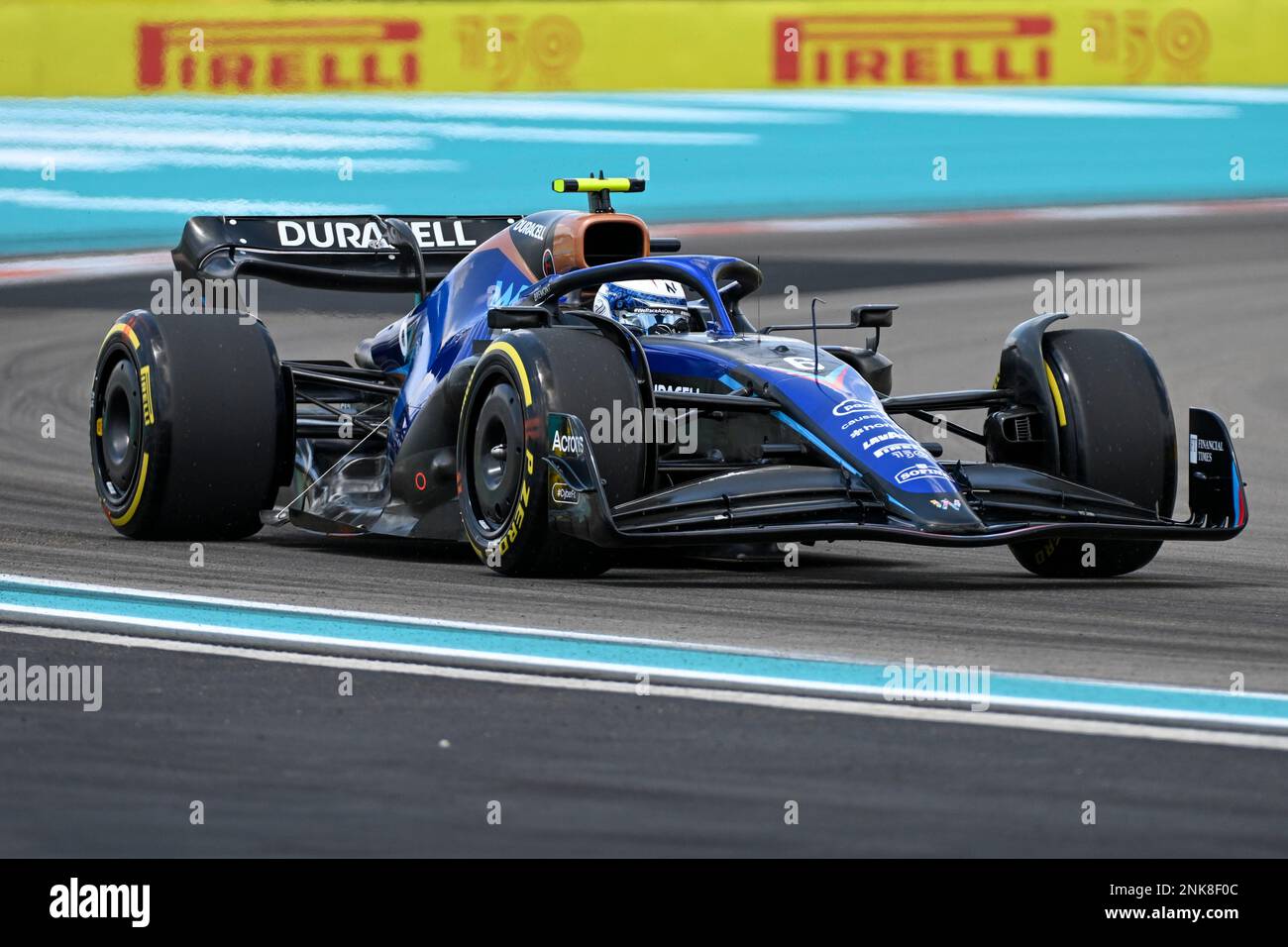 MIAMI GARDENS, FL - MAY 06: Nicholas Latifi driving the Williams Racing ...