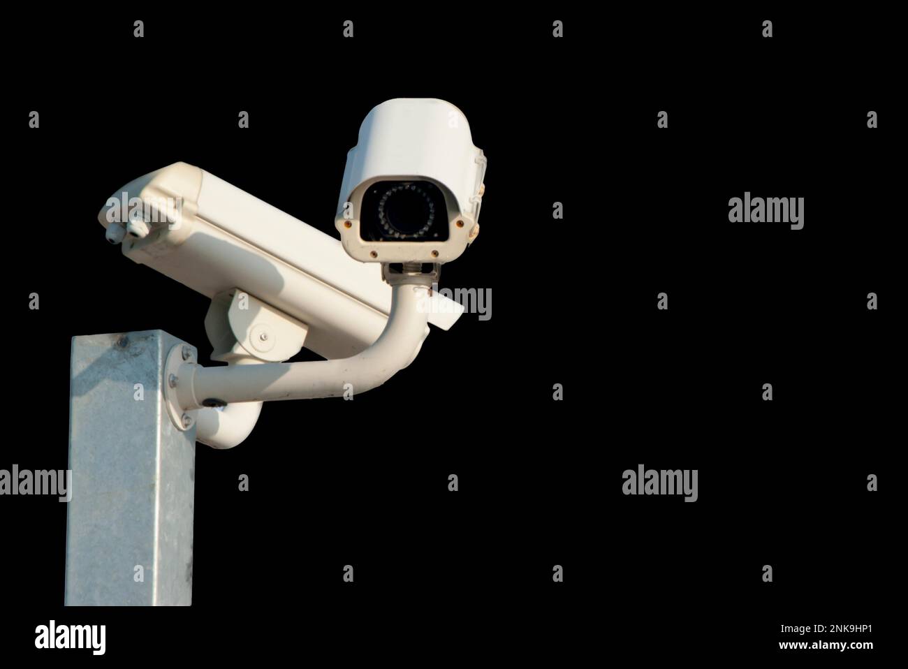 Security camera setup, cctv installation Stock Photo Alamy