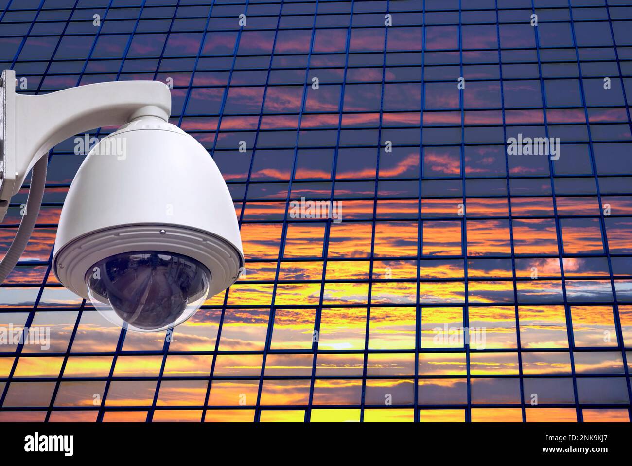 Security camera setup, cctv installation Stock Photo Alamy