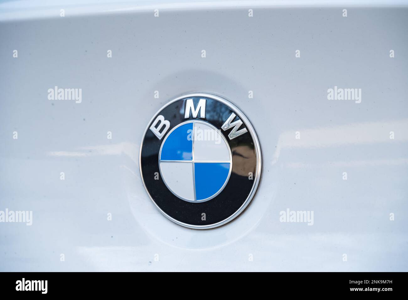 Slovenia, Ljubljana - 31 January 2023: BMW M4 high performance car ...