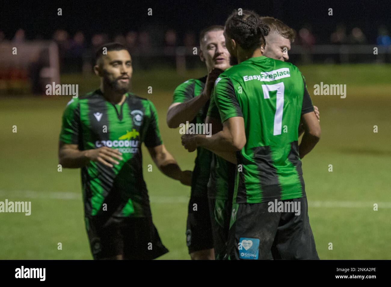 Golcar, England 04 March 2022. The North West Counties Football League