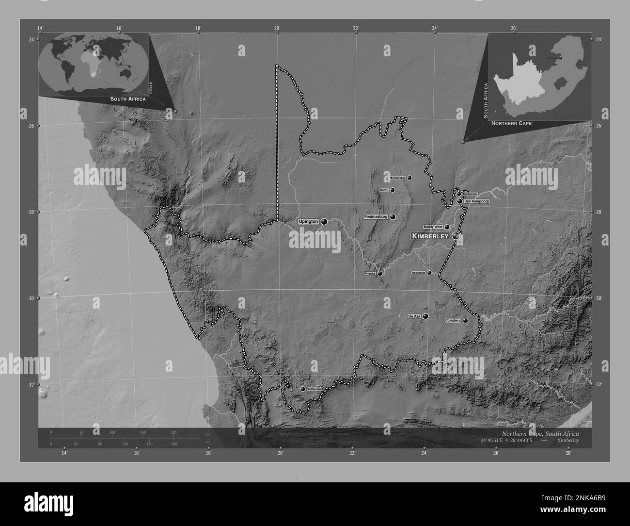 Kimberley region map hi-res stock photography and images - Alamy