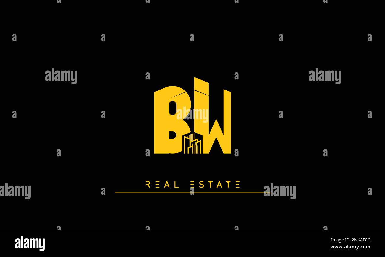 Bw real estate symbol hires stock photography and images Alamy