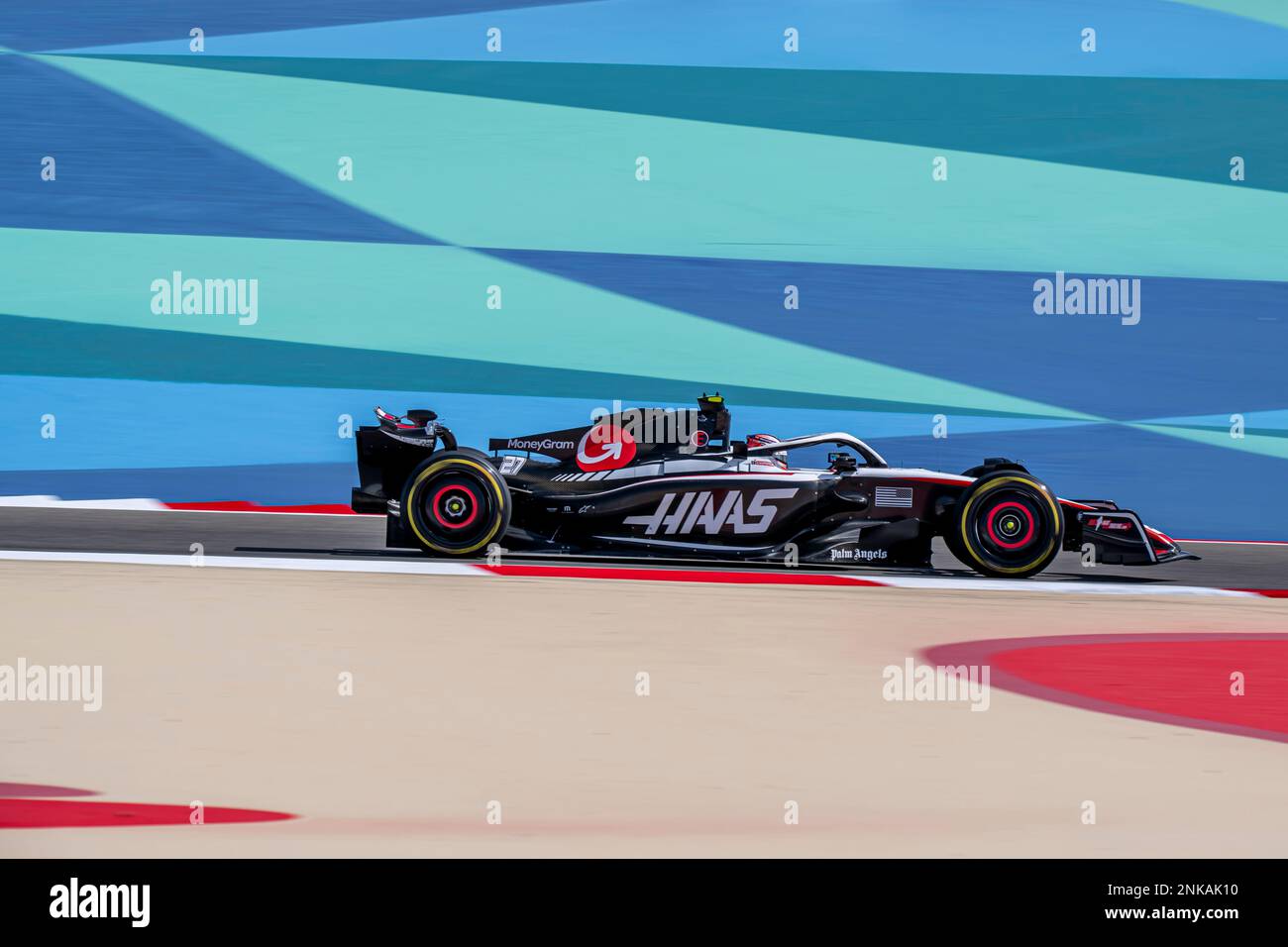 Sakhir, Bahrain, 23rd Feb 2023, Nico Hulkenberg, from Germany competes