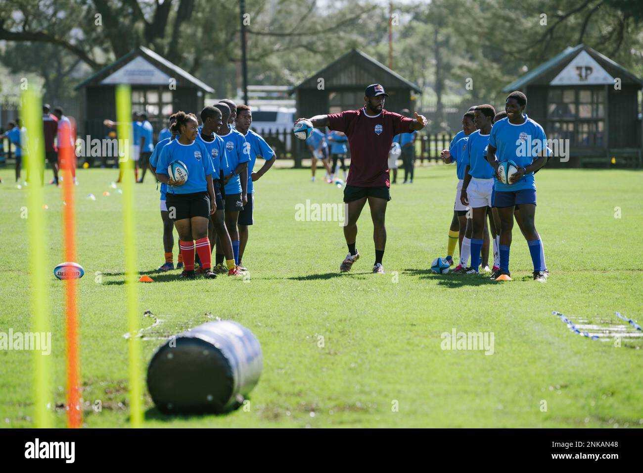 South African rugby union captain Siya Kolisi has established the first