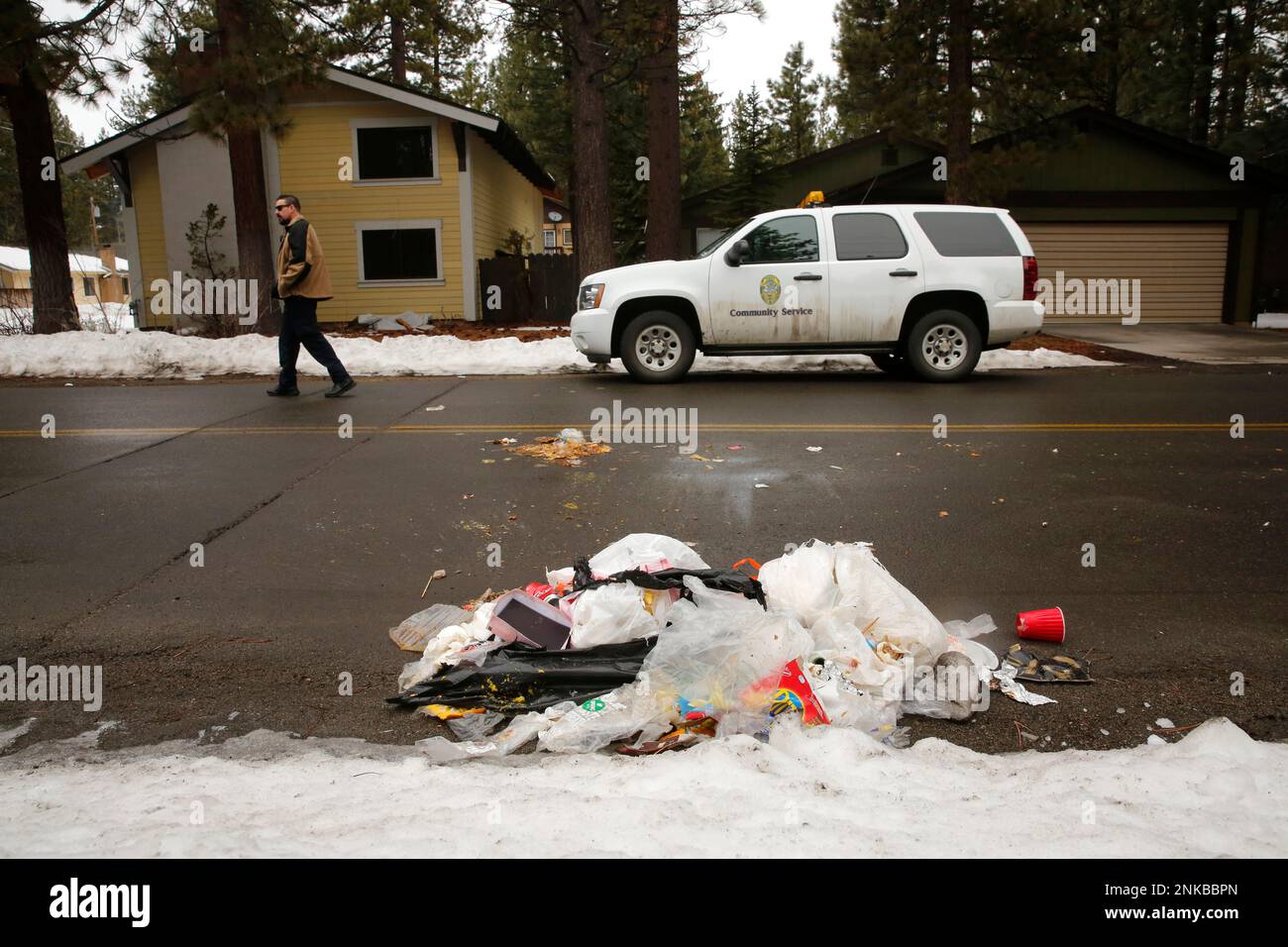 South Lake Tahoe Police, community service officer and vacation house