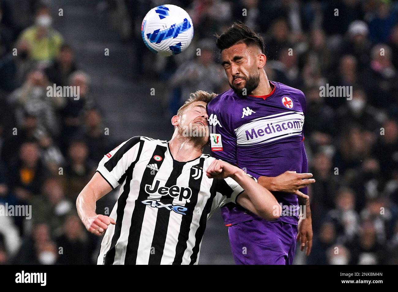 Nicola Gonzalez of Acf Fiorentina during the Italian serie A, football  match between Juventus Fc and Acf Fiorentina on 12 February 2023 at Allianz  Stadium, Turin, Italy. Photo Ndrerim Kaceli - SuperStock