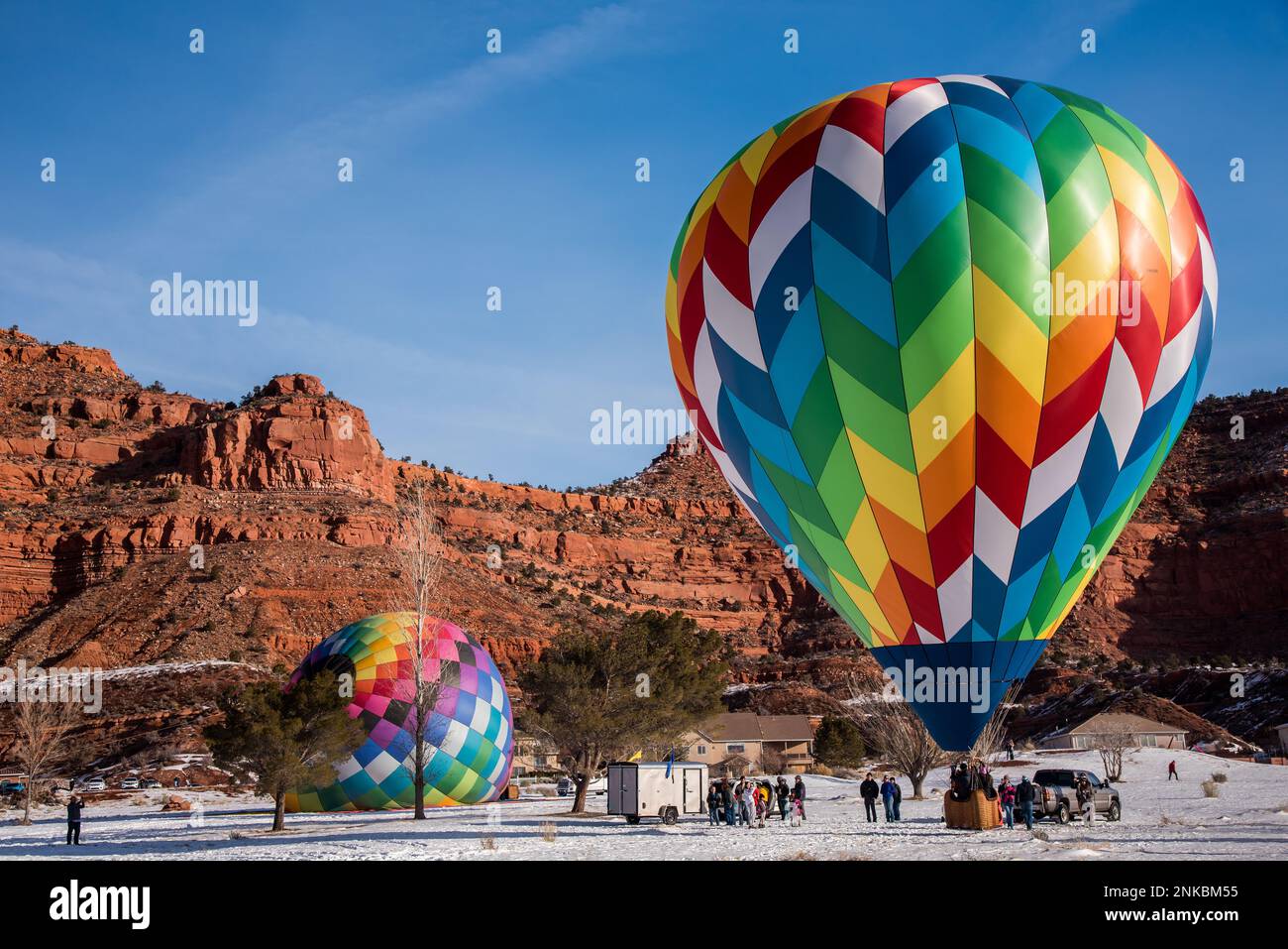 Kanab, Utah, USA Feb. 18, 2023. The annual Balloons and Tunes