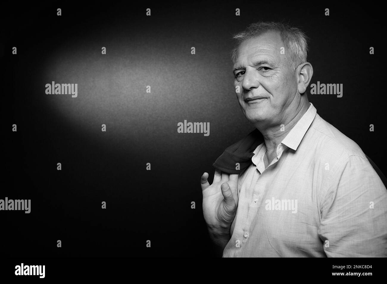 Director Laurent Cantet poses during an interview with Europa Press for ...