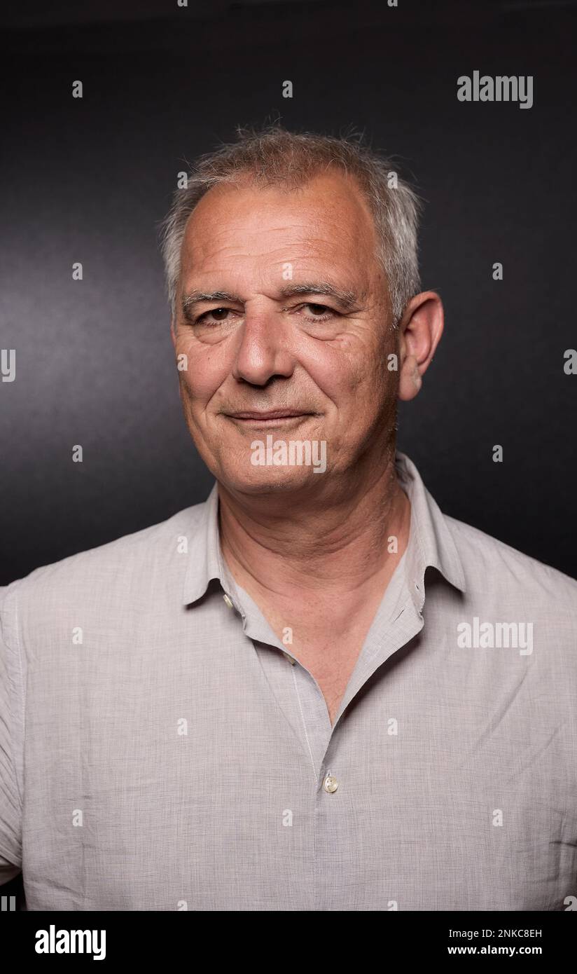 Director Laurent Cantet poses during an interview with Europa Press for ...