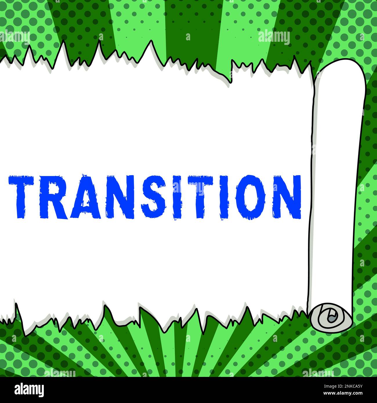 Writing displaying text Transition. Word for a dramatic or sweeping ...