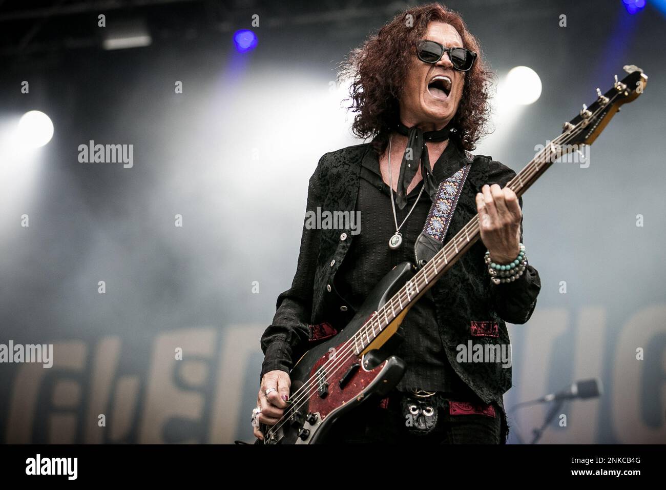 The Voice of Rock Glenn Hughes performing live on stage Stock Photo - Alamy