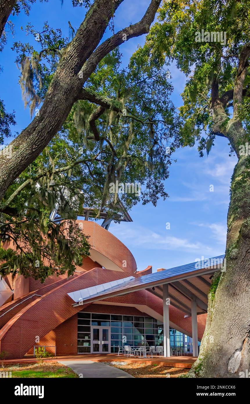 The OhrO’Keefe Museum of Art, designed by architect Frank Gehry, is