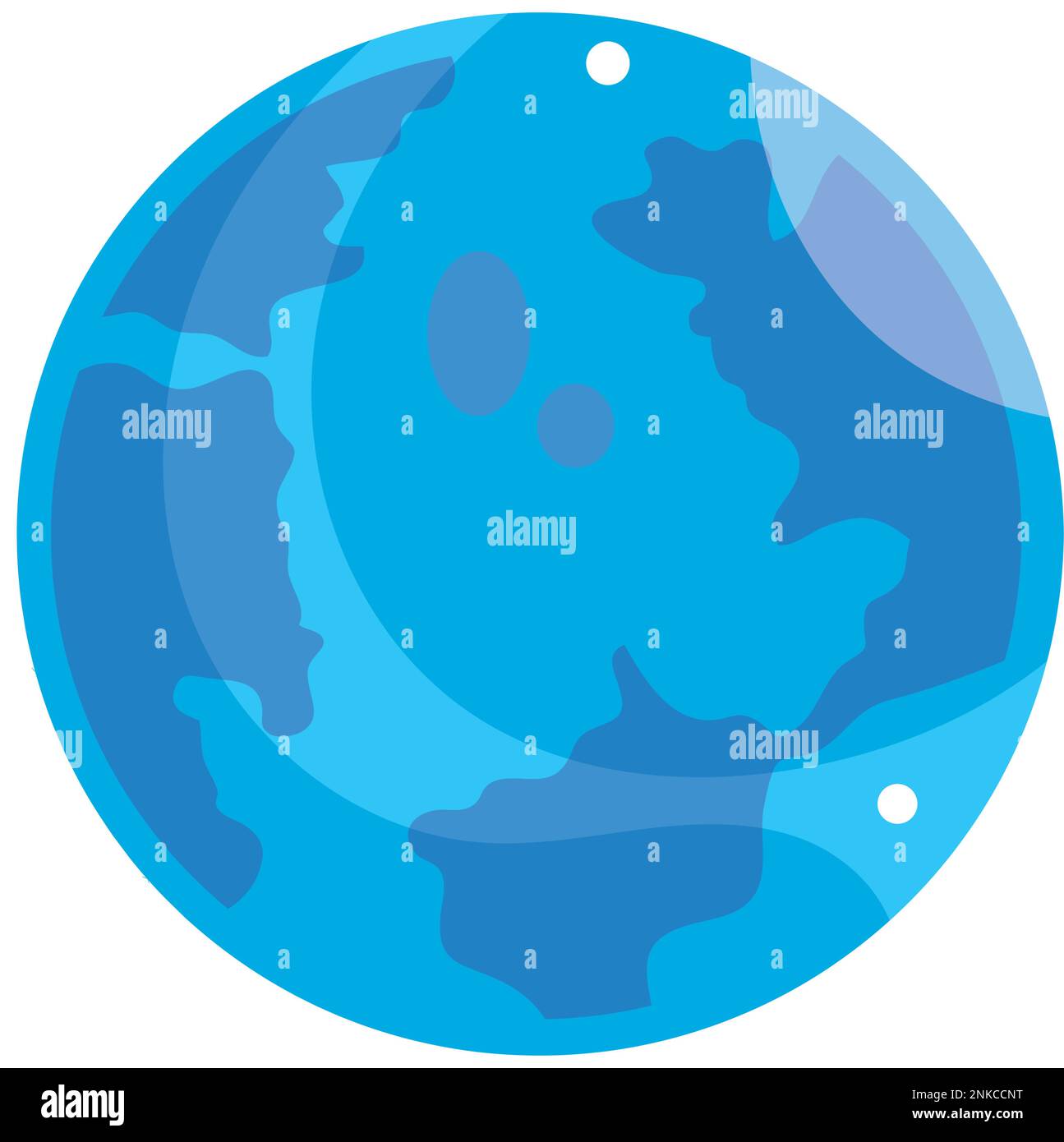 Isolated blue earth globe icon Vector Stock Vector Image & Art - Alamy