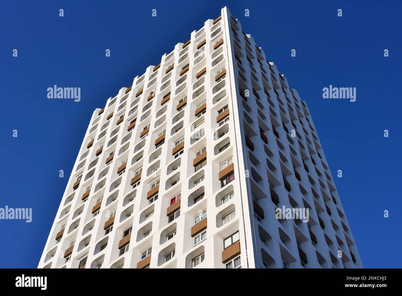 High Rise Apartment Buildings in 11th Arrondissement, Paris, France