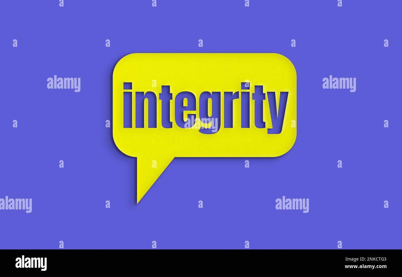 Integrity icon hires stock photography and images Alamy