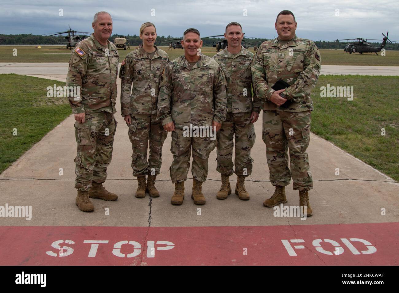 U.S. Army Chief Warrant Officer 5 Allen Robinson, command chief warrant officer, Michigan
