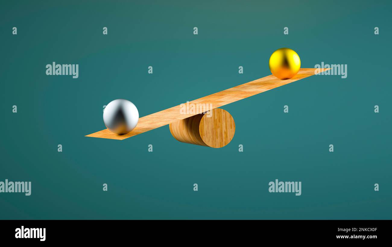 ball and balance Stock Photo - Alamy