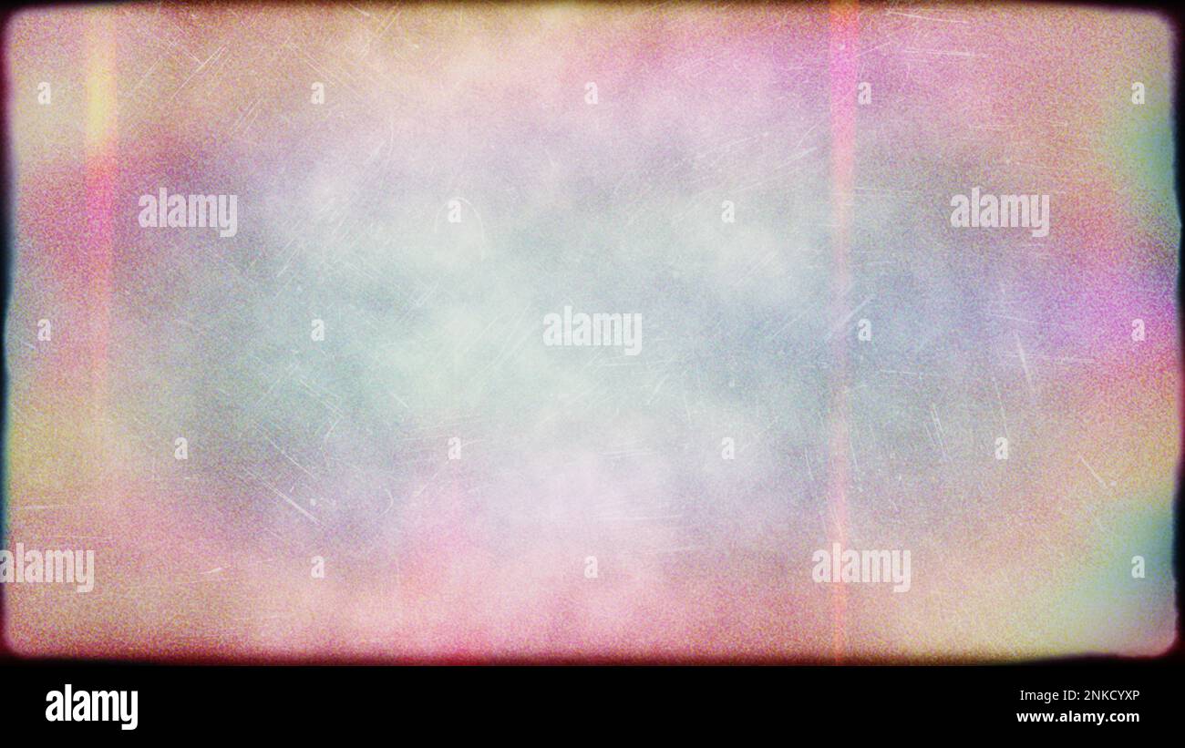 Vintage distressed old photo light leaks and film grain dust and ...